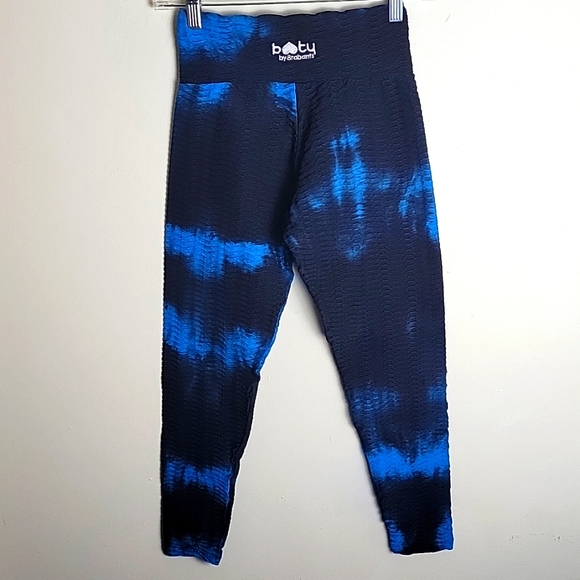 Booty By Brabants Blue Tye Dye Leggings OS - Picture 4 of 6